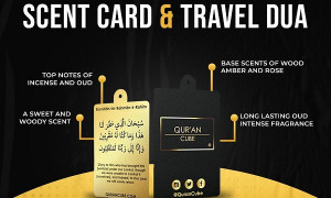 Scent Card & Travel Dua
