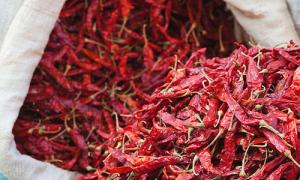 Dry red chilli