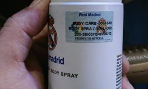 Real Madrid Deodorant Spray
