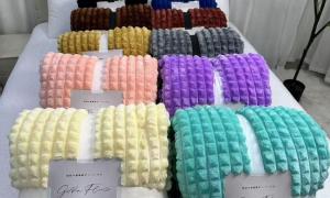 DOUBLE FITTED SHEET BLANKET